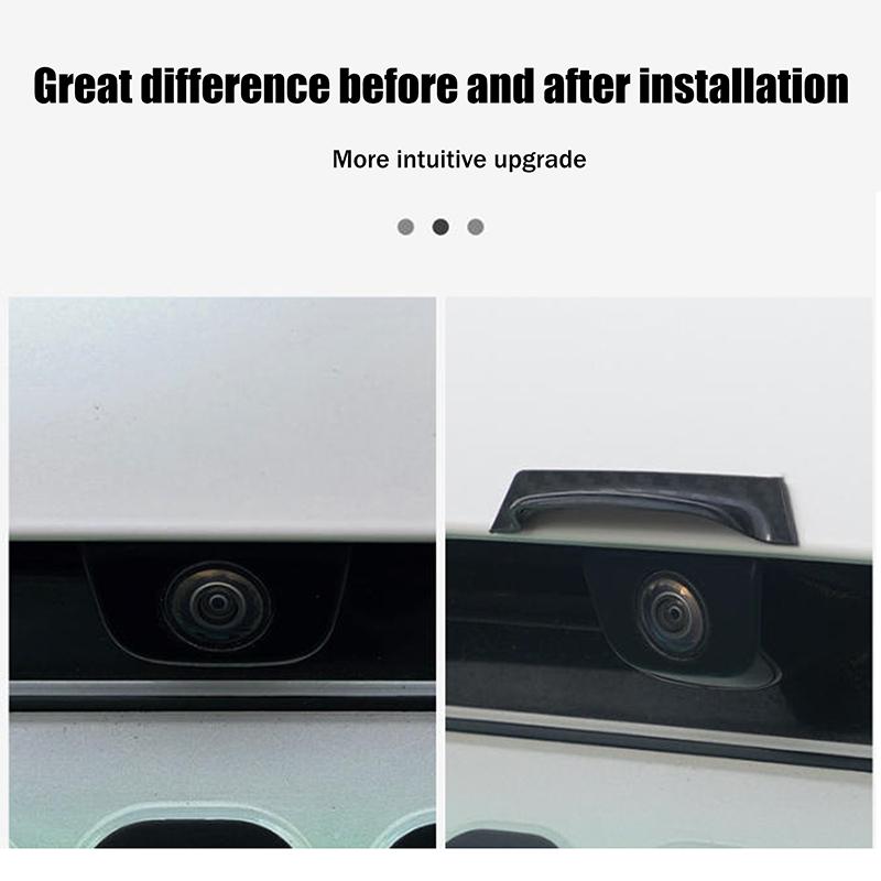 2Pcs Car Rear Camera Rain Cover Automobile Rear Camera Rain Shield Waterproof Protection Protector Car Accessories For Daily Dri