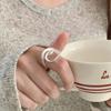 Trendy Retro Hip Hop Vortex Hollow Adjustable Ring for Women – Versatile Index Finger Statement Piece