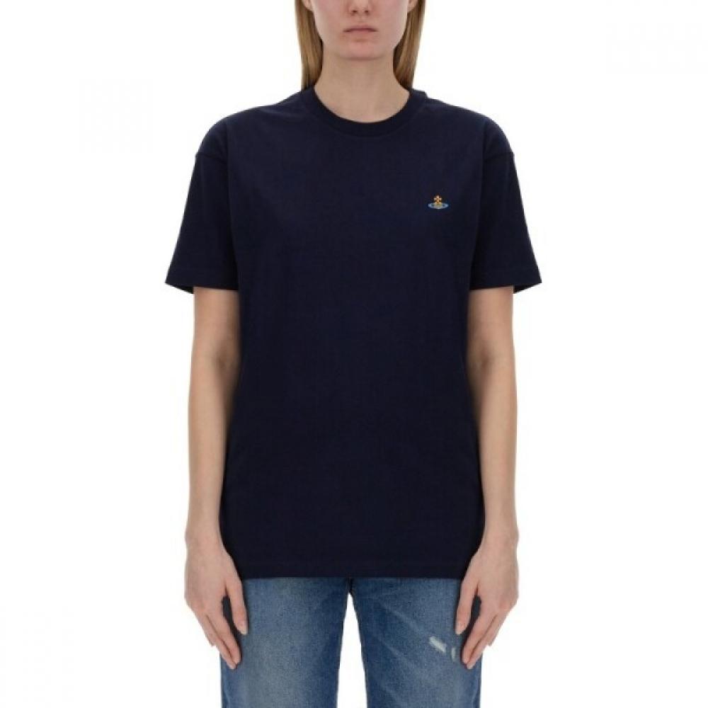 

Vivienne WesTwood Logo CoTTon T shirT 3g010013 J001mk410 L