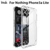 For Nothing Phone 3a Lite 5G Phone Case IMAK Shock-resistant Soft Case