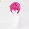 High Quality Saiki Kusuo Cosplay Wig Rose Pink Short Heat Resistant Synthetic Hair Anime Role Play Wigs + Wig Cap