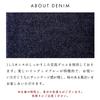 Trendy Yamagishi Denim and Leather Bellows Simple Bifold Wallet for Men and Women, Card Slots, Bill Compartment, Round Zipper, Kojima Denim, Gold