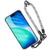 Case for iPhone 17 - BOOLING - Transparent Shockproof Protection - Detachable Multicolor Bracelet