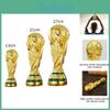 Trophée Coupe Hercules 2022 Football Coupe de Football Qatar Souvenirs Cadeau Sportif Fan
