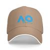 Australian Open AO Versione Blu Cappellino Moda Casual Cappellini da Baseball Cappello Regolabile Hip Hop Estivo Unisex Cappellini da Baseball