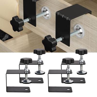 1/2/4pcs Heavy Duty Drawer Front Clamp C Clamps For Woodworking Installation Clamps Holder Aids Jig Tool Adjustable Fixing Clip
