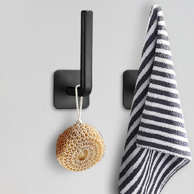 Wall Mounted Cloth Hanger Hat Racks Plastic L Shape Hat Hangers Baseball Caps Rack Hat Holder for Wall Closet Door