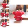 Plush Lobster Keychain With Soft Short Pile For Bag Decor And Gift