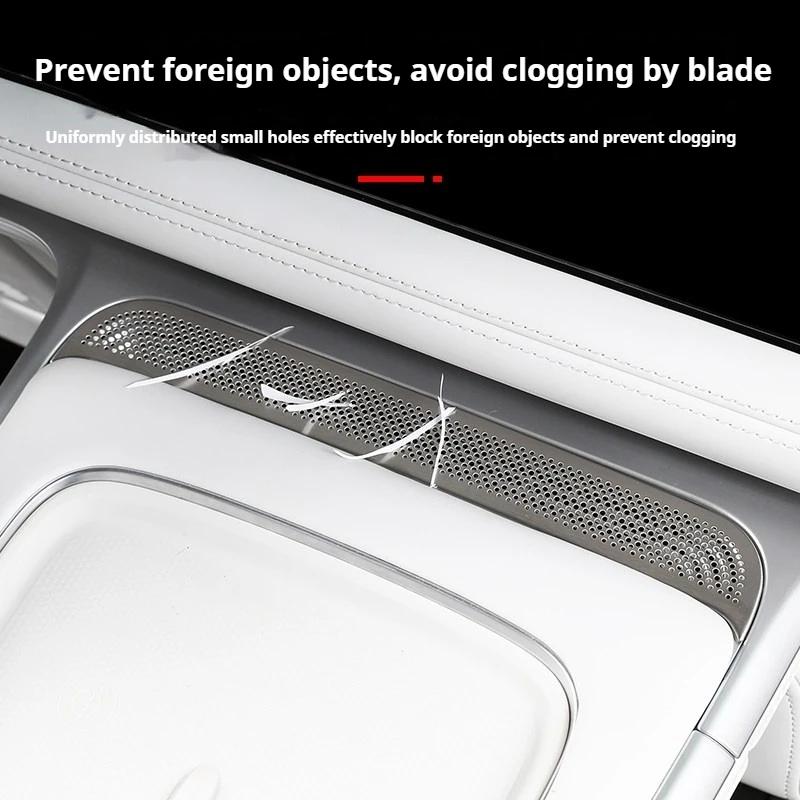 For Xpeng G9 Xiaopeng G9 2025 2026 Central Air Outlet Cover Dust Proof Anti Block Protector Car Interior Accessories