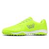 Men's High Elastic Socks Football Boots Rubber Soft Sole Short-nailed Artificial Turf Leather Teenagers Kids Football Shoes