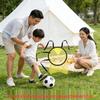 Youth Football Shooting Target Practice Set with Goal Net