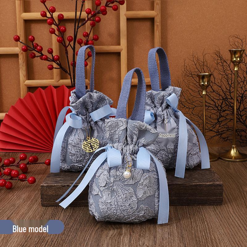 2026 Nordic Style Wedding Candy Box and Drawstring Souvenir Bag