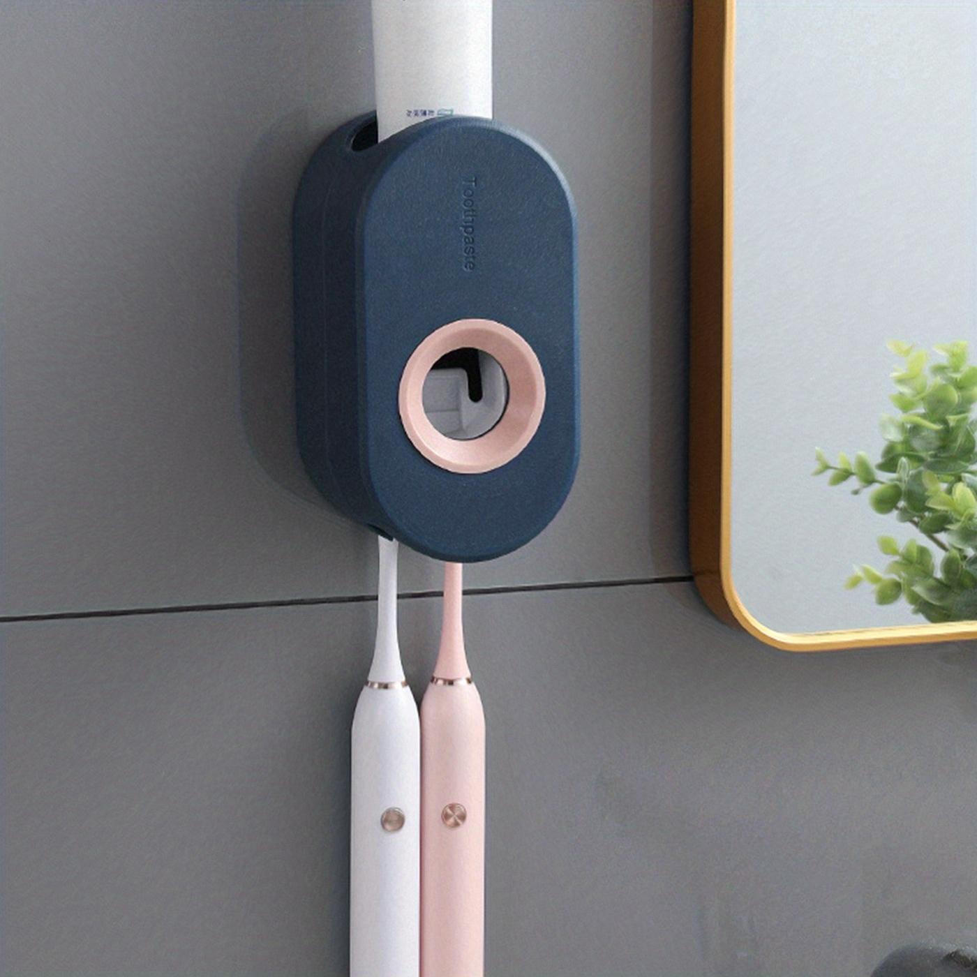 

Простой в использовании автоматический дозатор зубной пасты, 1 шт., перфорация не требуется, простой и удобный аксессуар для ванной комнаты