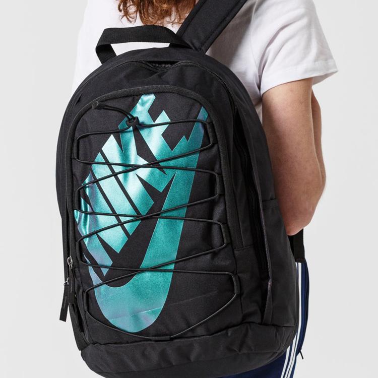 Nike Zaino da Viaggio Hayward 2.0 Chiusura a Zip Grande Capacità Casual Poliestere Zaino Unisex Nero BA5883-010