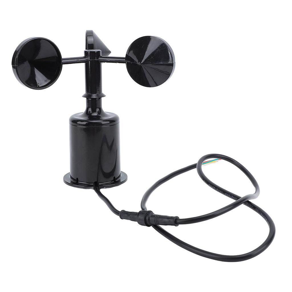 Wind Speed Monitoring Sensor with 0.8m Cable 3 Blade High Accuracy Anemometer Sensor Wind Speed