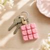 9 Keys Fidget Button Keychain Pendant Fidget Clicker Toy Keyboard Clicker Keychain  Sensory Play
