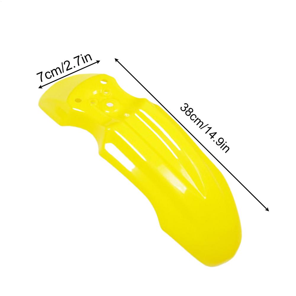 

For Tuttio Tutti Soleil 01 Front Mud Guard Motorcycle Body Frame Parts Electric Motorbike Mud Guard For Electric Motorbike Dirt жовтий