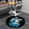 1pc Goku Dragon Ball Office Round Area Rug, Indoor Mat Suitable For Office,Bedroom Living Room Home Decor, Room Deco a0926181