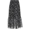 2026 Summer Retro Floral Ruffle Skirt