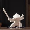 Samurai Knight Ceramic Incense Holder and Burner Ornament