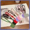 Or Cell Phone Short Lanyard Strap Pendant On The Phone Wrist Chain Small Fresh Crystal Pendant Chain Beads Anti-Lost Pendant 1
