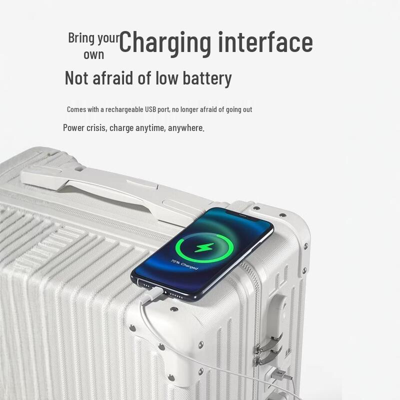 Fashion ABS Hardshell Luggage with Password Lock