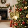 Vintage Rustic Style Christmas Hanging Pendants Metal Bells Xmas Tree Decorations Entryway Hooks