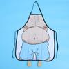 Funny Men Cooking Grilling Aprons Novelty Cooking Apron Belly Apron for Men Funny Costume Kitchen Belly