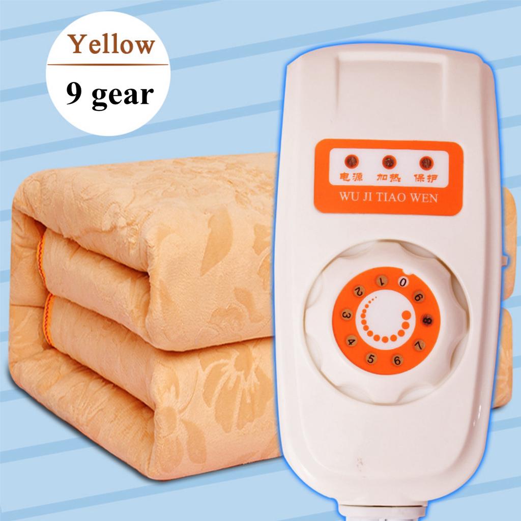 yellow electric blanket