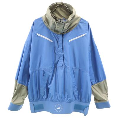 Adidas Stella McCartney Collaboration Half Zip Jacket M Blue Women Used