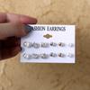 IF ME Fashion Butterfly Gold Earring Set Retro Pearl Pendant Stud Earrings Women Jewelry Accessories