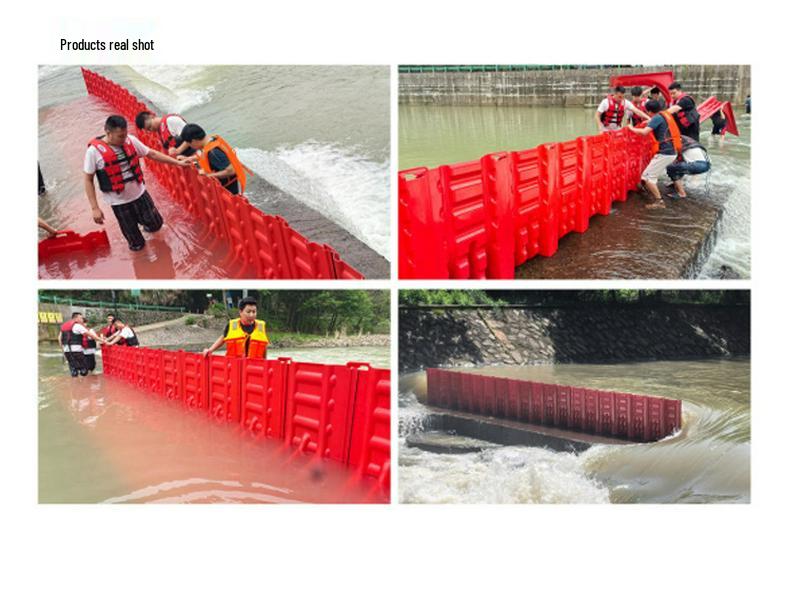Thickened Modular Flood Control Barrier for Home and Basement Waterproofing