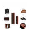 Horsehair Brush with Birch Wood Handle Soft Bristle for Leather Shoe Polish Suede and Nubuck Cleaning Care