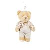 ZAKOL Cute Wear Clothes Bear Plush Toy Cartoon Rabbit Pendant Doll Keychain Backpack Car Bag Decoration Key Ring Girls Gift