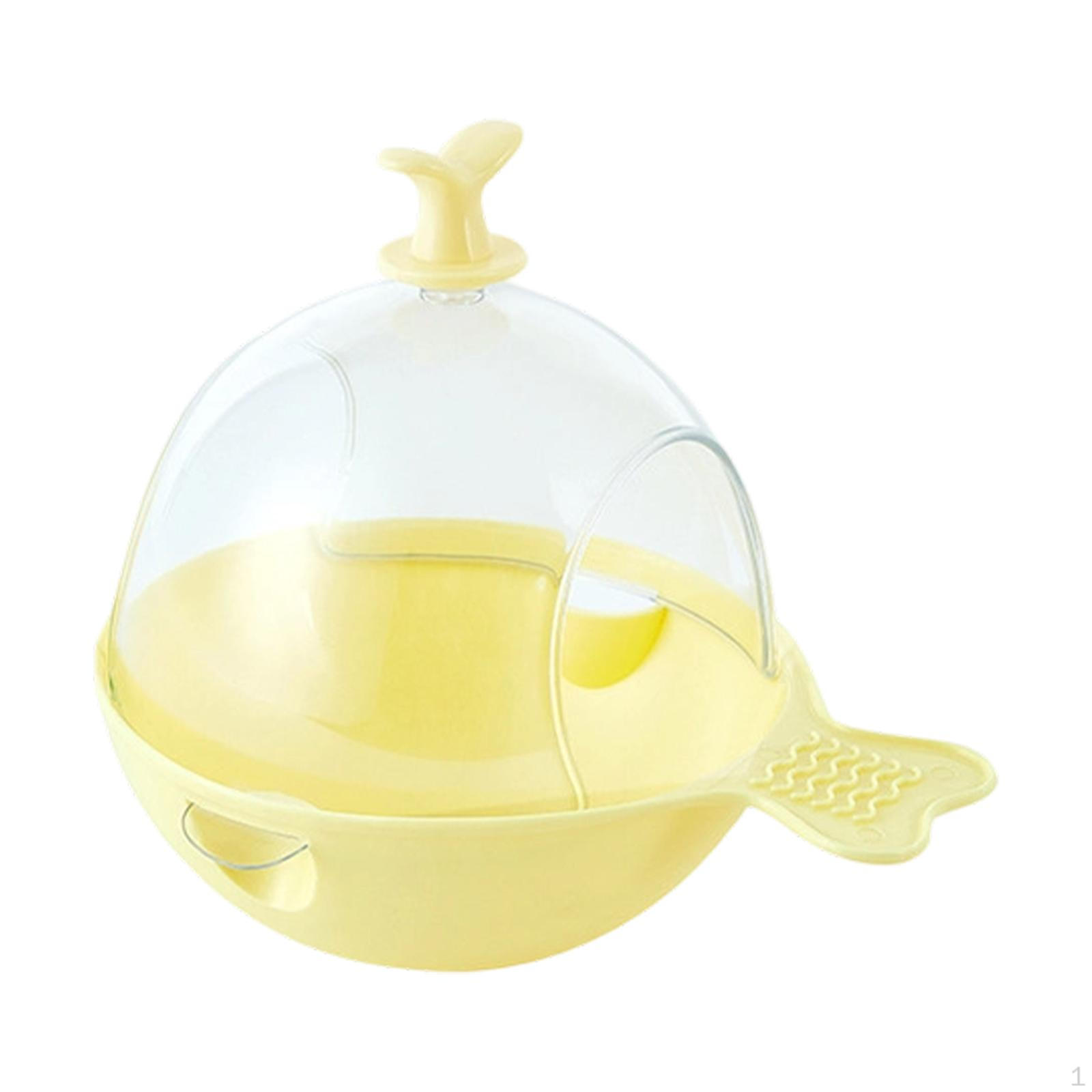 

Поилка для клетки Ванночка для купания Чистка Товары для питомцев Портативная коробка для волнистого попугайчика Аксессуары жёлтый