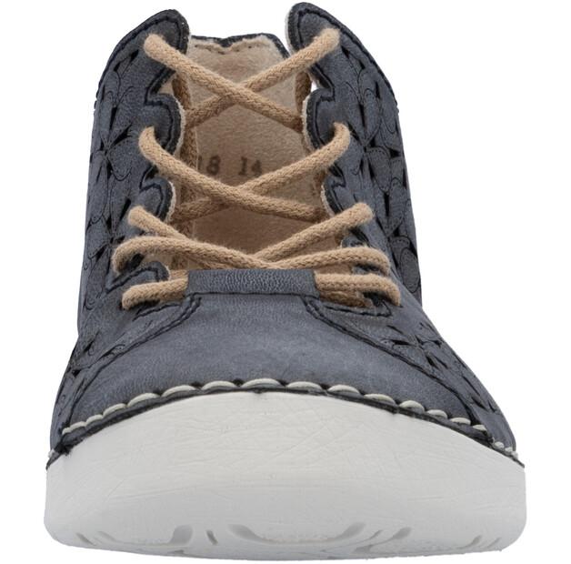 Женские полуботинки Rieker Lace-up shoe 52518 blue