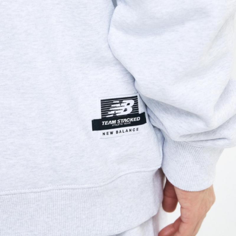 New Balance Common Team Stacked Brushed Half Zip Up Sweatshirt Nbncd42933 16