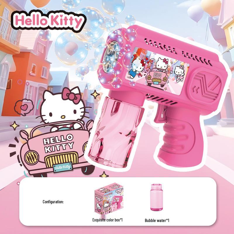 Electric Luminous Bubble Gun - Automatic Handheld Toy for Kids