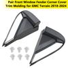Pair Front Window Fender Corner Cover Trim Molding for GMC Terrain 2018-2024