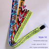 Kids Roller Skating Balance Car Ski Helmet Ribbon Self-Made Kids Balance Bike Stylish Decorative Doll Ribbon Dirty Braid