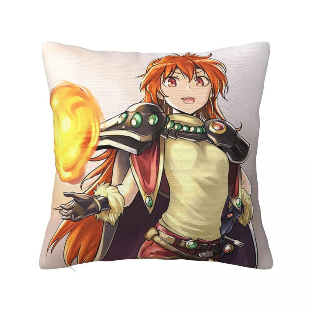 Lina Inverse Dragon Slave Slayers Kissenbezug Kissen Komfort Wurfkissen Sofakissen Für Zuhause Schlafzimmer Wohnzimmer