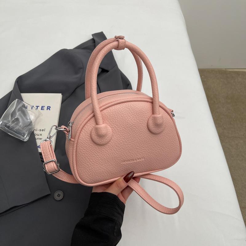 Fashion small bag women's new summer versatile messenger bag high-end portable bowling bag