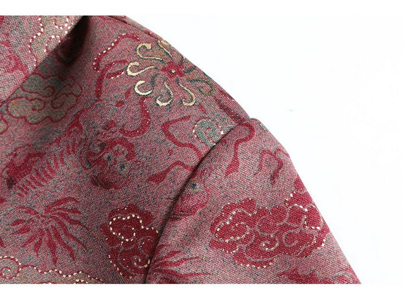 Autumn Long-Sleeve Lapel Shirt for Middle-Aged & Elderly Women