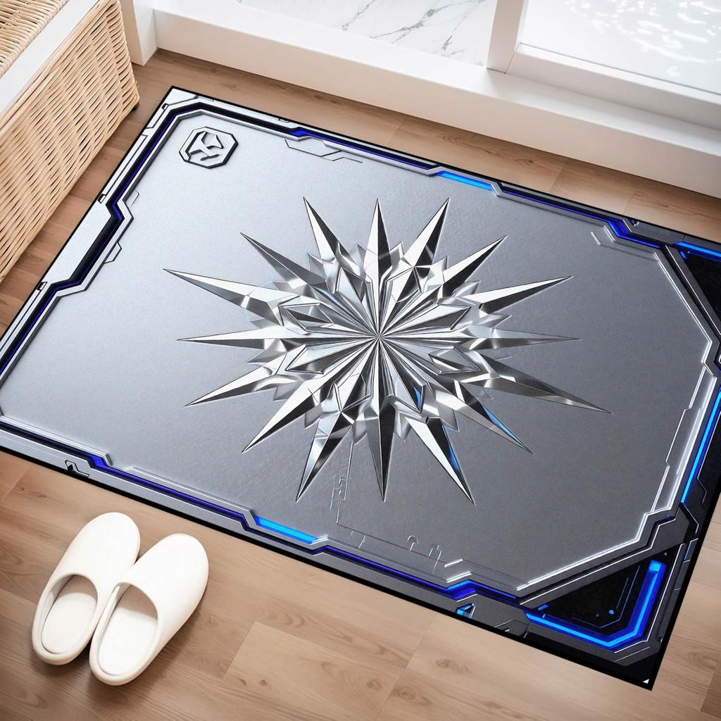 3D Optical Illusion Stone Stair Rug,Non-Slip Floor Mat for Bedroom Living Room Unique Visual Effect Carpet for Home Office Decor