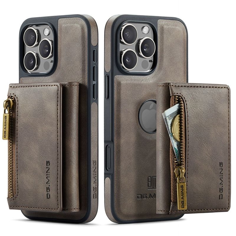 M5 Suitable for Apple IP17 Pro Max Wireless Charging Mobile Phone Case IP15 Pro Max Magnetic Card Case Protective Case