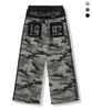 DRIX Camo Color Block Track Line Graphic Pants_Gray