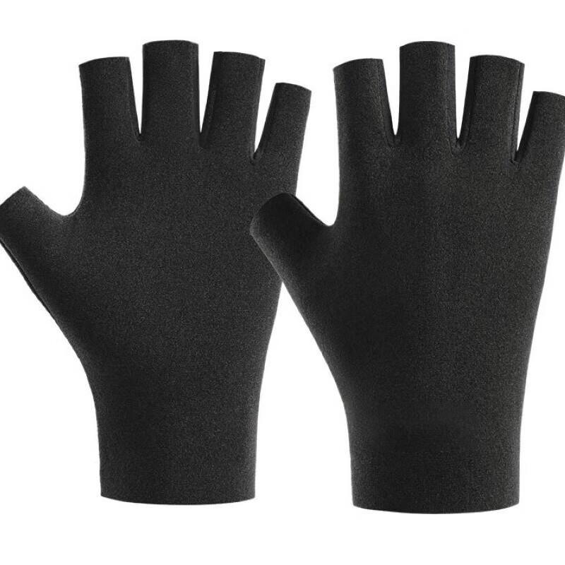 Thermal Half-Finger Fleece Gloves