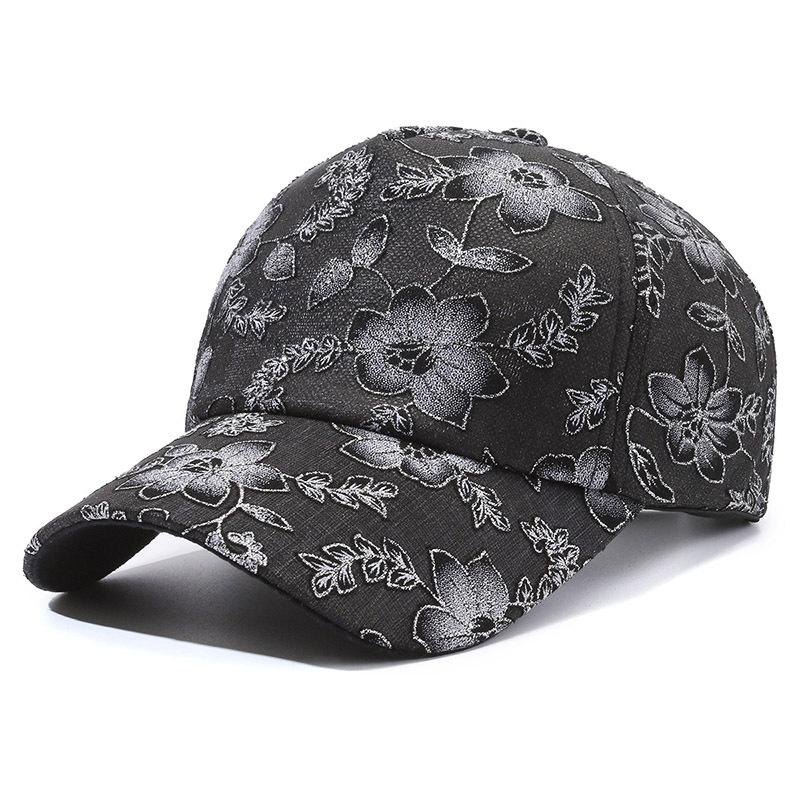 Lightweight Lace Sun Hat For Women - Breathable, Uv Protection Baseball Cap | Fashionable Streetwear Accessory With Adjustable