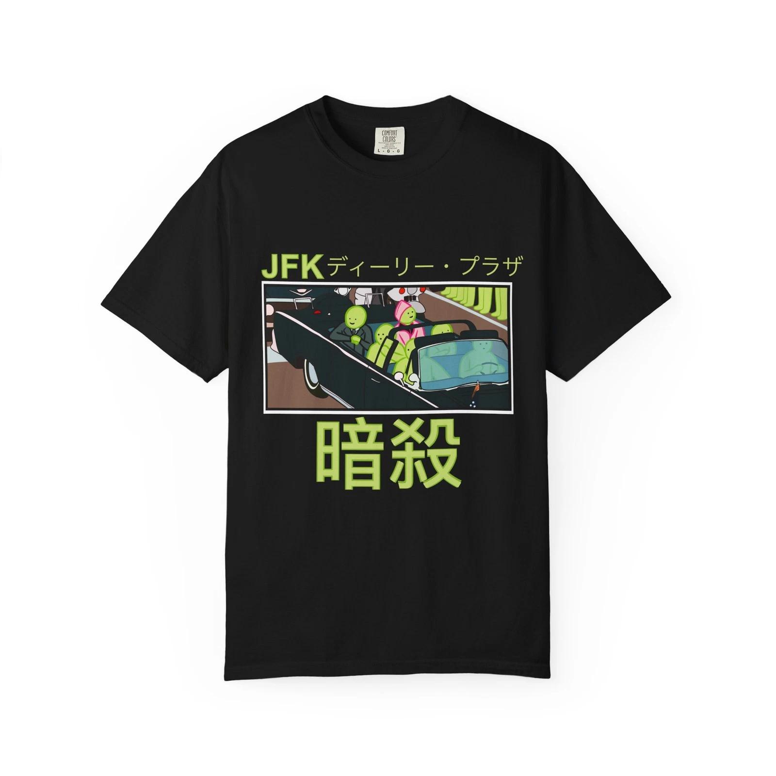 Smiski JFK Assassination shirt, kawaii, cute, Japanese, Japan, John F. Kennedy 3XL