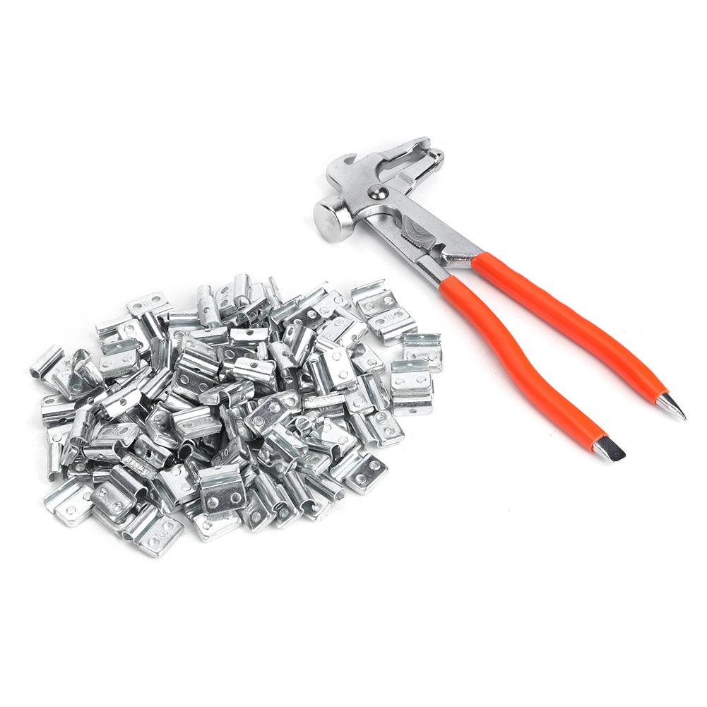 

100pcs 10g 0.35oz Aluminium Alloy Clip on Hook Wheel Weight Balance PStyle Auto Tire Repair with